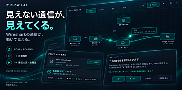 通信が、動いて見える。IT FLOW LAB