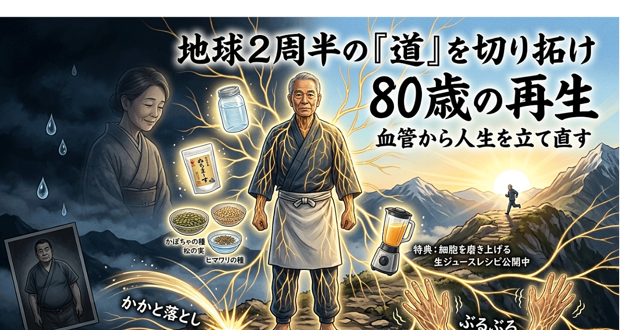 500日の実践で体が変わった。毛細血管から人生を立て直す“再生の記録”