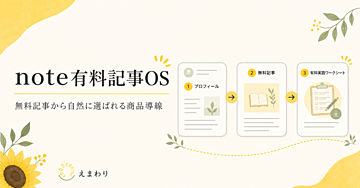 note有料記事OS｜無料記事から自然に選ばれる商品導線の作り方