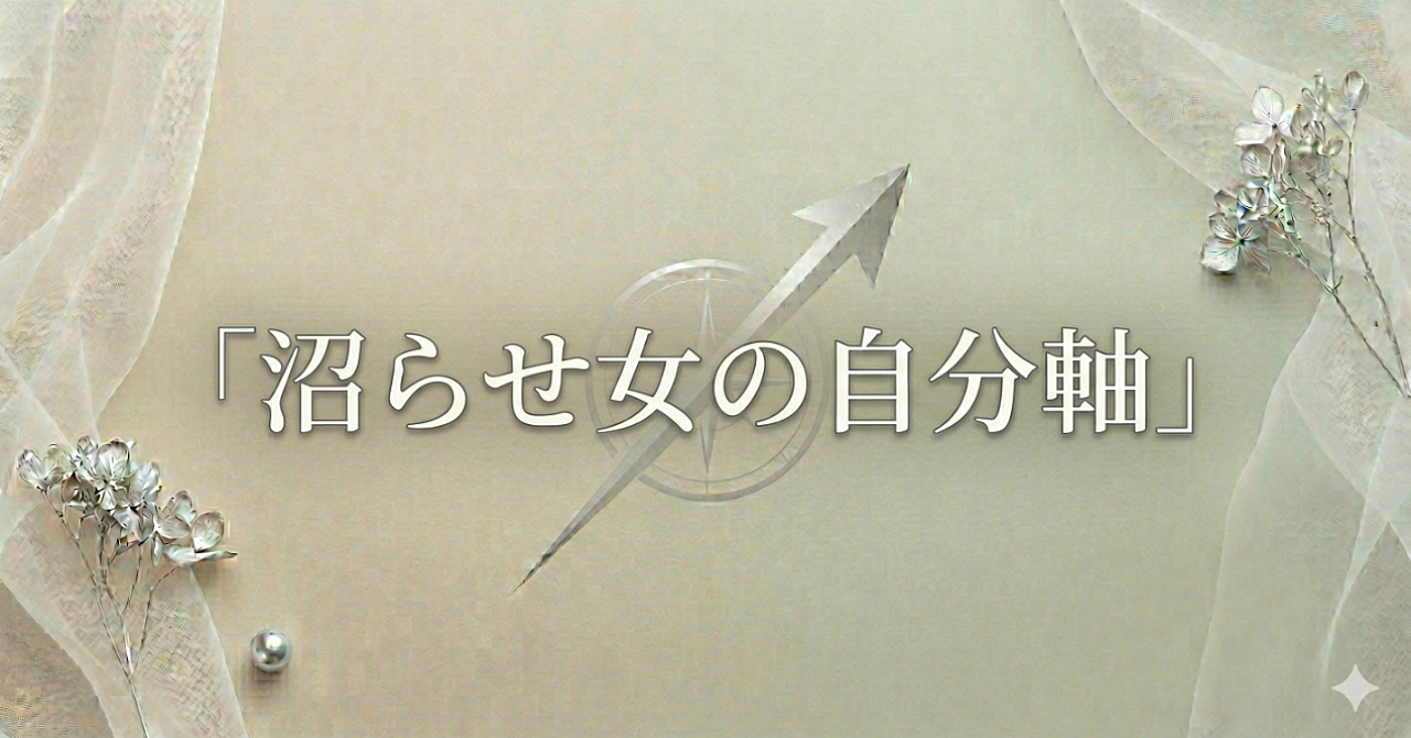 沼らせ女の自分軸｜恋愛最優先をやめた瞬間、なぜか愛される理由