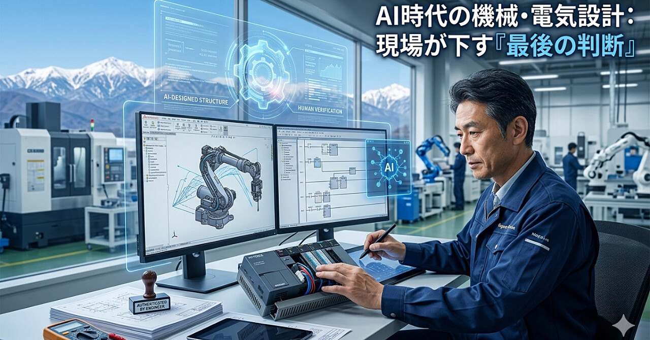 AIに設計は奪われるのか？--機械・電気設計、長年の現場から見えた自動化できない『最後の判断』