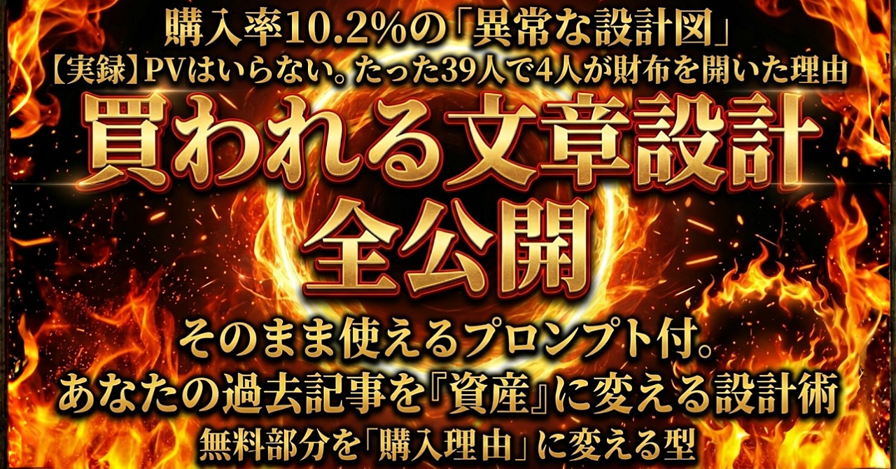 【購入率驚異の10%超】39ビューで4部売れた。