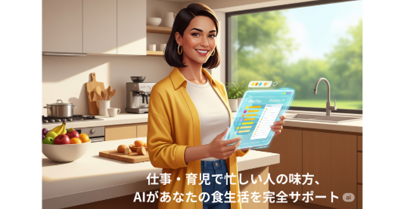 【思考停止AI】コピペで秒速献立作成！買い物・料理を全自動化するプロンプト集