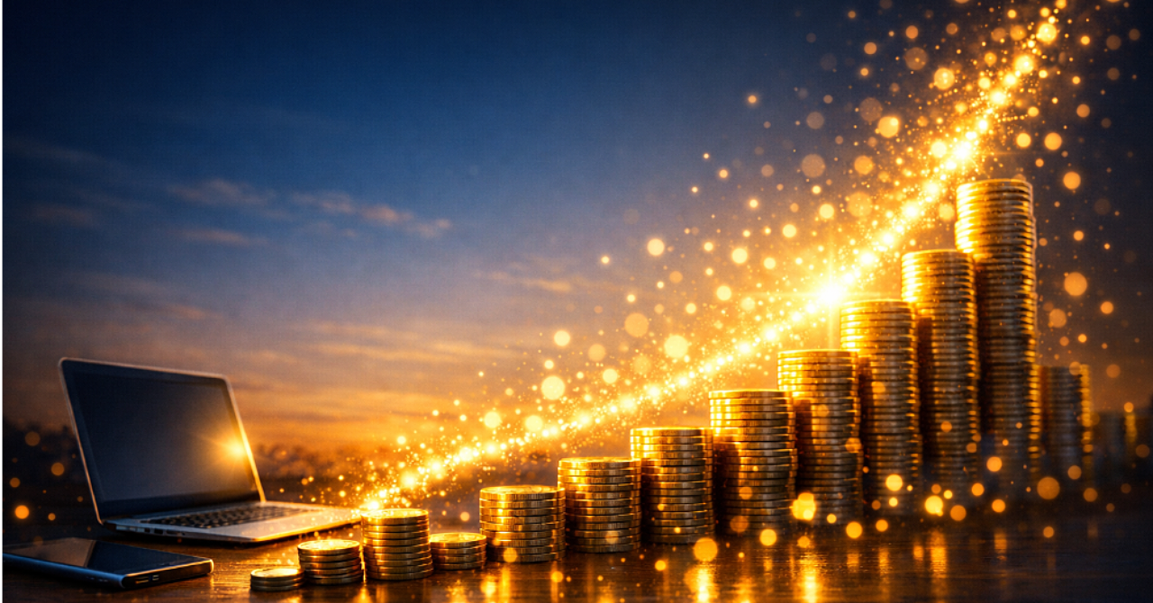 副業は複利で伸びる