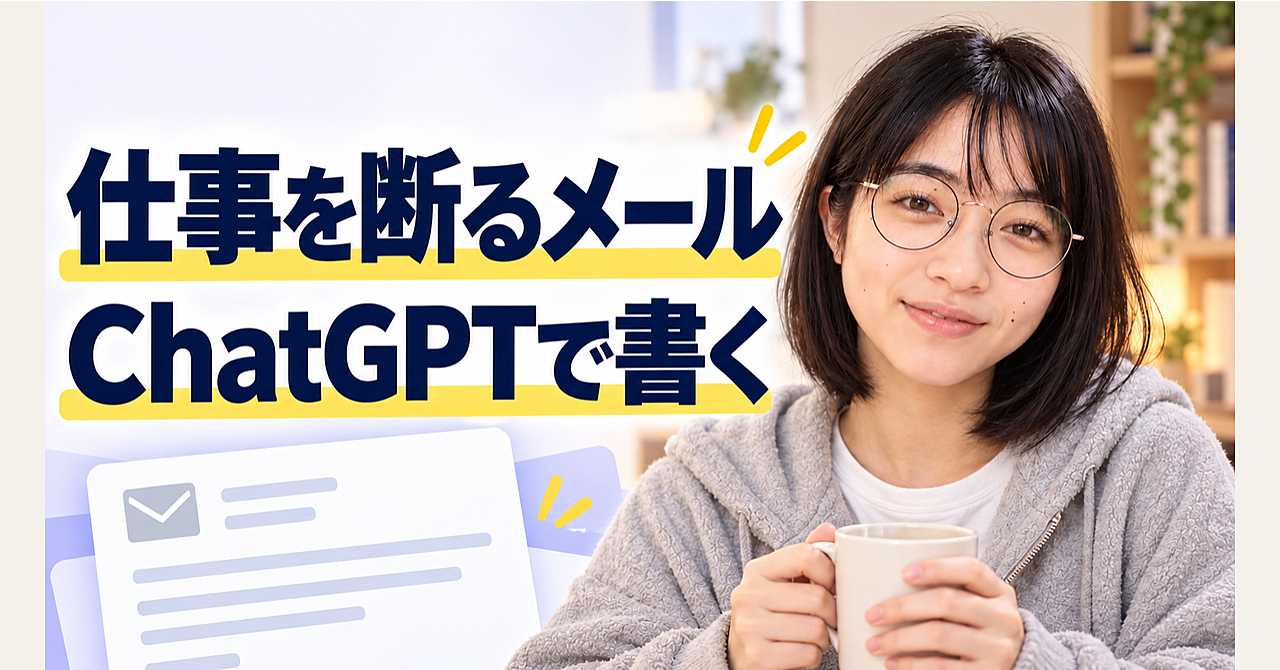 値引きを断るメール、ChatGPTに架空の「社内規定」を足させないのアイキャッチ画像