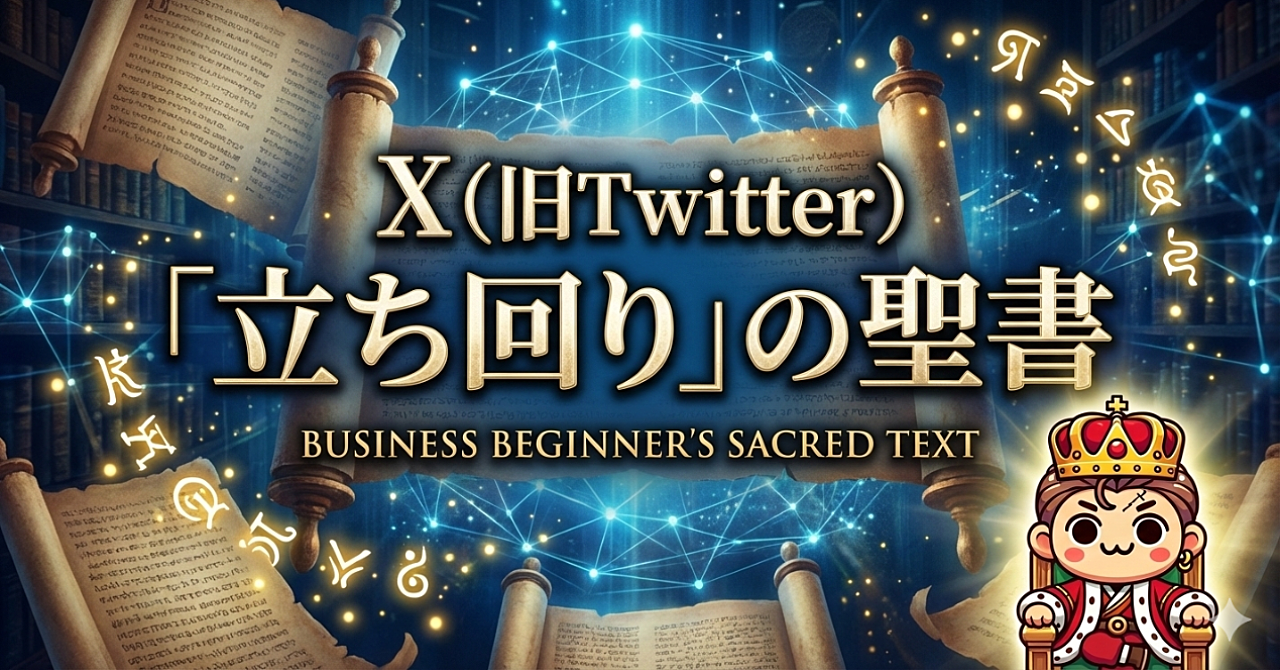 X（旧Twitter）「立ち回り」の聖書【18手法】