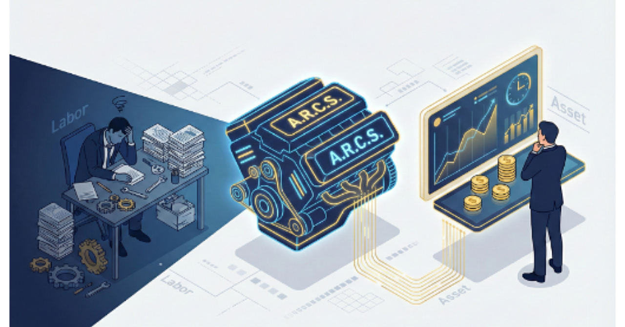 【資産化】「労働」はオワコン。「A.R.C.S.理論」で構築する、寝ている間に口座が潤う“自動収益OS”の正体