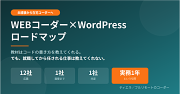WEBコーダー×WordPressロードマップ｜未経験から在宅で働くまでに、本当に必要だったこと