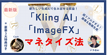 TikTokerからの注文止まらない！最新AIの「Kling AI」＆「ImageFX」で簡単にリアルすぎる画像＆動画マネタイズ法