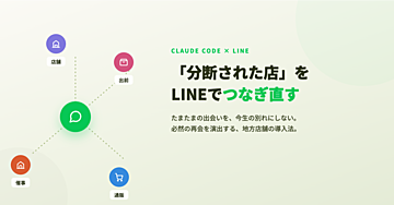 「分断された店」を、LINEでつなぎ直す——地方店舗のためのClaude Code×LINE導入法
